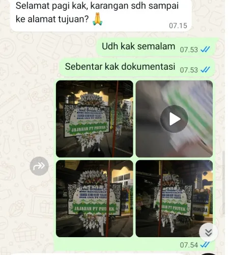 Pengiriman Papan Bunga Selamat Lapangan Banteng
