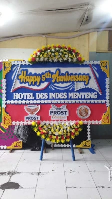 Papan Bunga di Lapangan Banteng